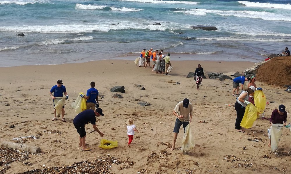 Beach cleanup