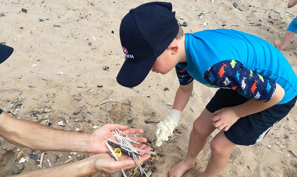 Beach cleanup